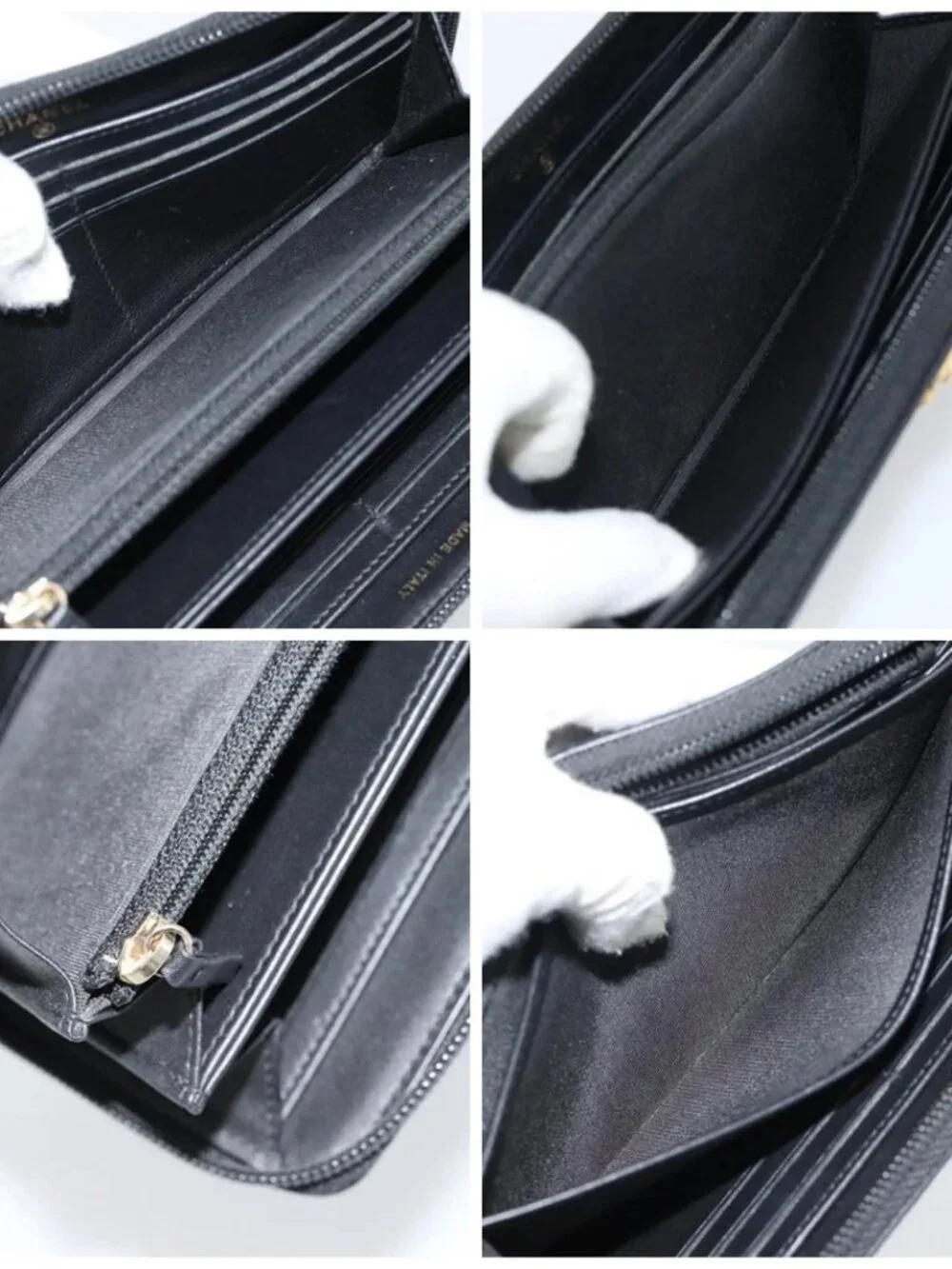 CHANEL brand	chanel color	black